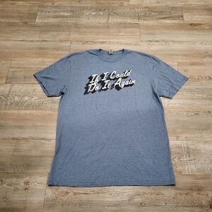 Corey Smith If I Could Do It Again Graphic Tee Shirt Mens Size Large